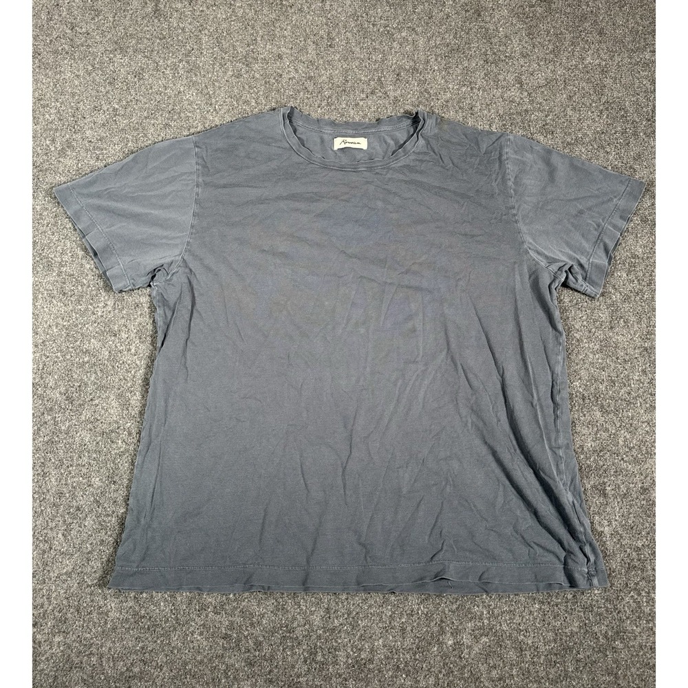 Rowan T Shirt Mens Large Gray Short Sleeve Crew Neck Asher Standard Tee